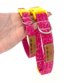 Pink Leaves Collar